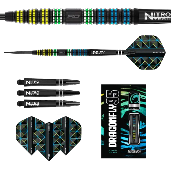 Red Dragon - Dragonfly Black 95 Tapered - Steeldart