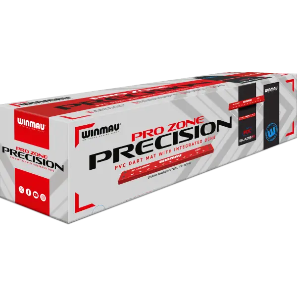 Winmau - Pro Zone Precision dartmat met oche