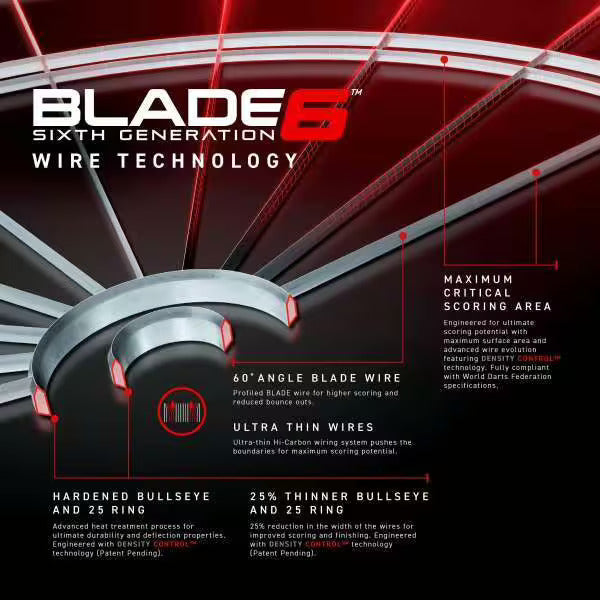 Winmau - Blade 6 Dartboard