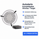 Autodarts Komplettpaket Winmau/Target - Autodarts Halterung + Kamera + PC