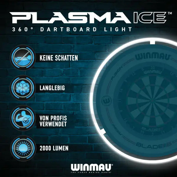 Winmau - Plasma Ice LED Dartboardbeleuchtung