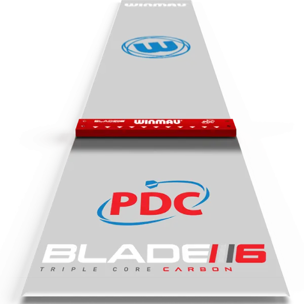 Winmau - PDC Clearzone dartmat met Oche