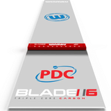 Winmau - PDC Clearzone dartmat met Oche