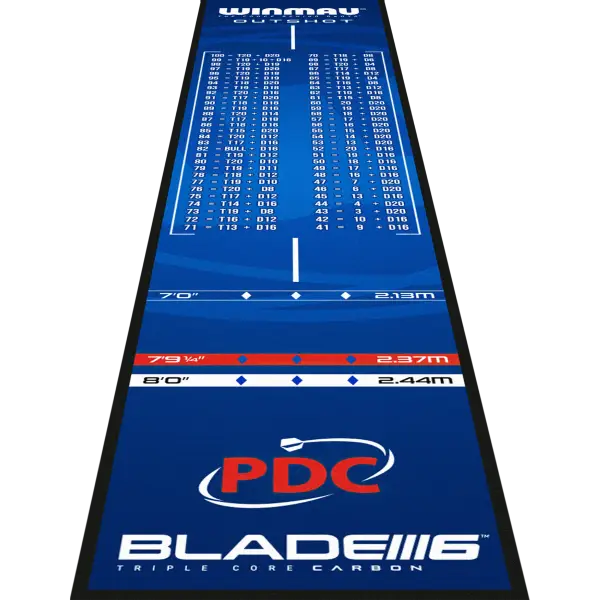 Winmau - Pro Zone Outshot Dartmatte