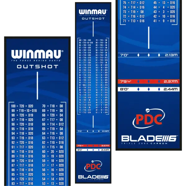Winmau - Pro Zone Outshot Dartmatte